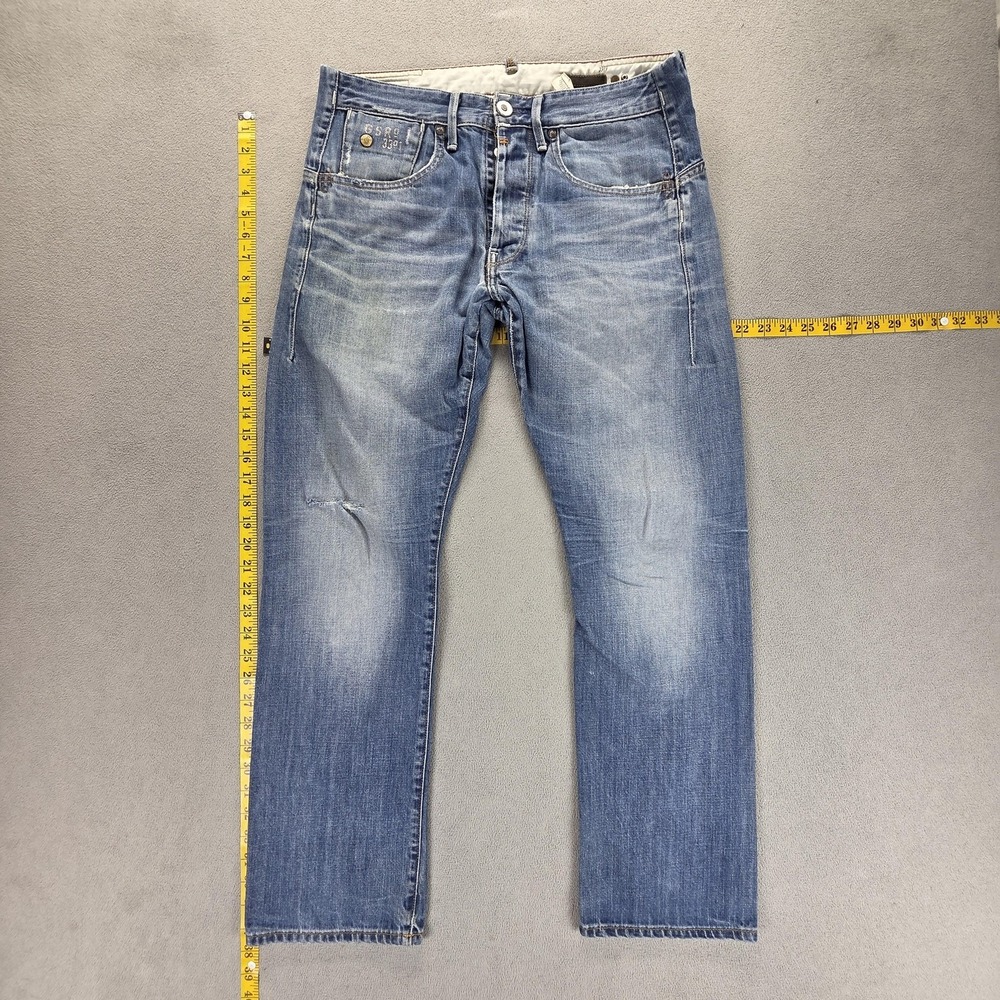 G-Star Slim Straight Men's Jeans in Faded Blue